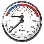 Thermomanometer axial